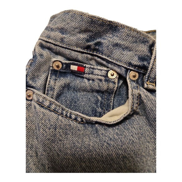 Vintage Tommy Hilfiger Jeans Women's 10 Stone Wash Y2K Classic Preppy - Picture 8 of 10